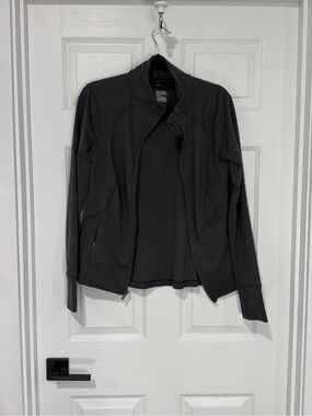 all in motion Women's Charcoal Zip Utility Jacket